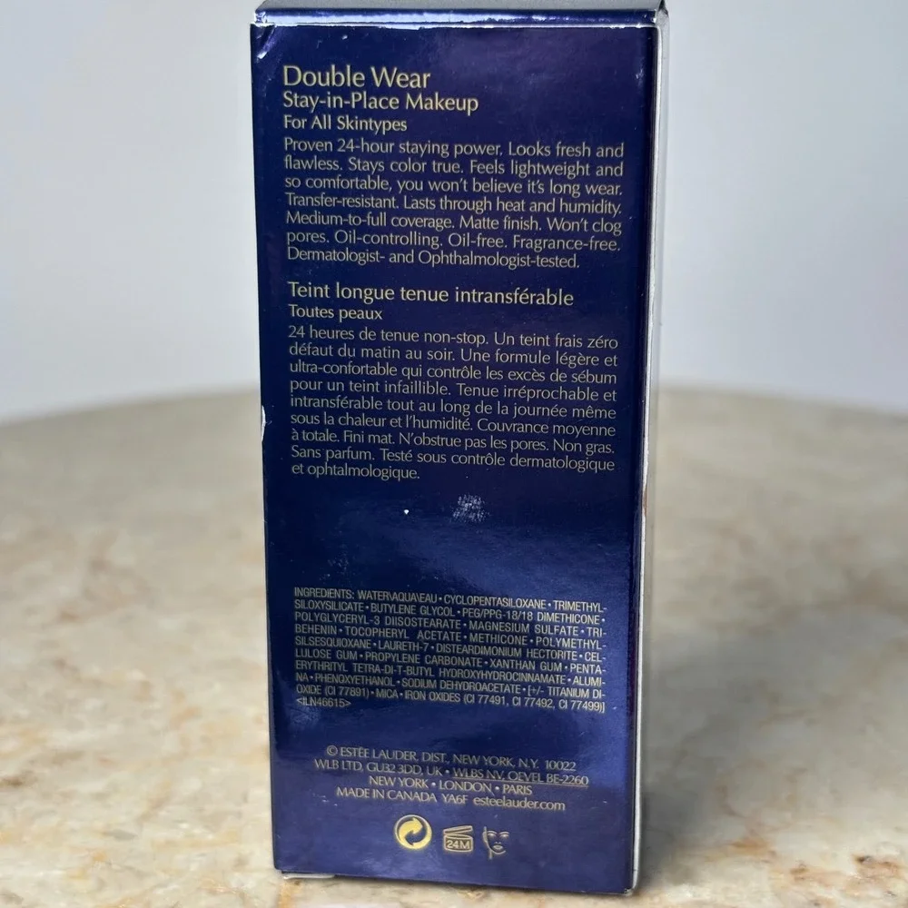 Estee Lauder Double Wear Foundation 1oz 4C3 Softan Stay-in-Place Matte Makeup